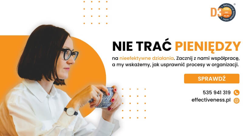 nie trać pieniędzy na nieefektywne działania